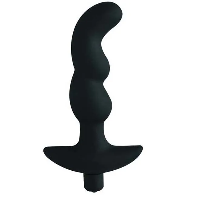 Joguina sexual anal vibrant de silicona per a homes